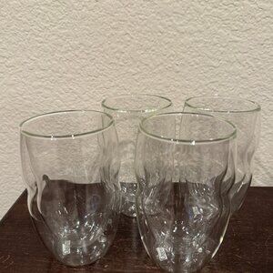 Ozeri Moderna Artisan Series Double Wall Thermo Four Glasses Drinkware Barware